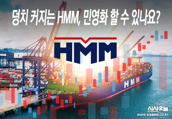 HMM의 현금 보유액이 늘어가면서 민영화에 대한 걱정이 나온다. ⓒ시사오늘 김유종