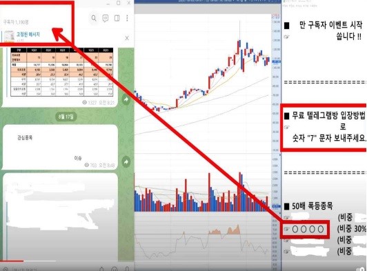 금융감독원이 리딩방을 통해 투자사기를 벌인 업체들을 적발했다. 사진은 방송플랫폼을 이용한 투자자 유인 사례 이미지다. ⓒ사진제공 = 금융감독원