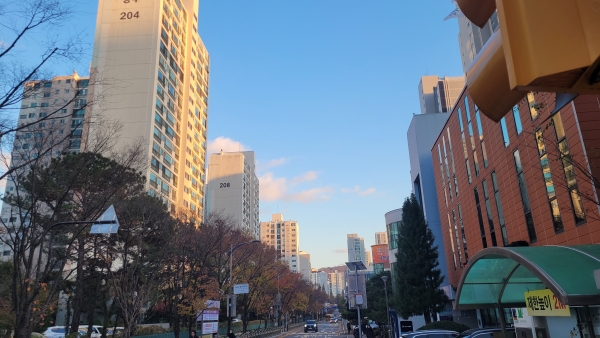 통합재건축을 추진하고 있는 경기도 성남시 분당구 양지마을. ⓒ 정승현